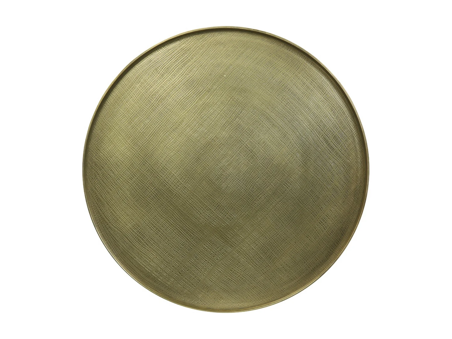 Table basse POPETA - Ø75x35cm - Bronze