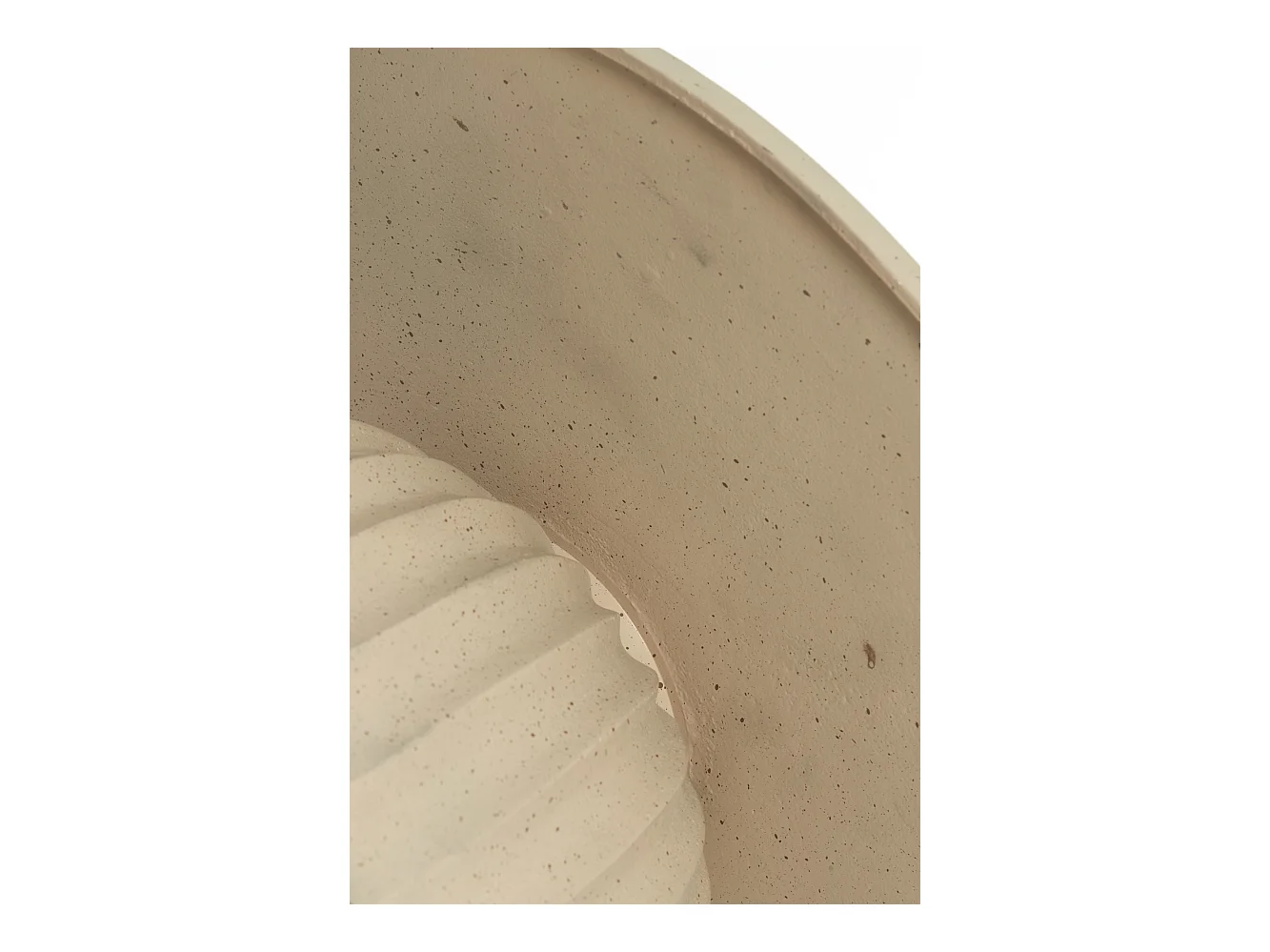 Mesa auxiliar VEGLIA - Ø70x33,5cm - Marrón