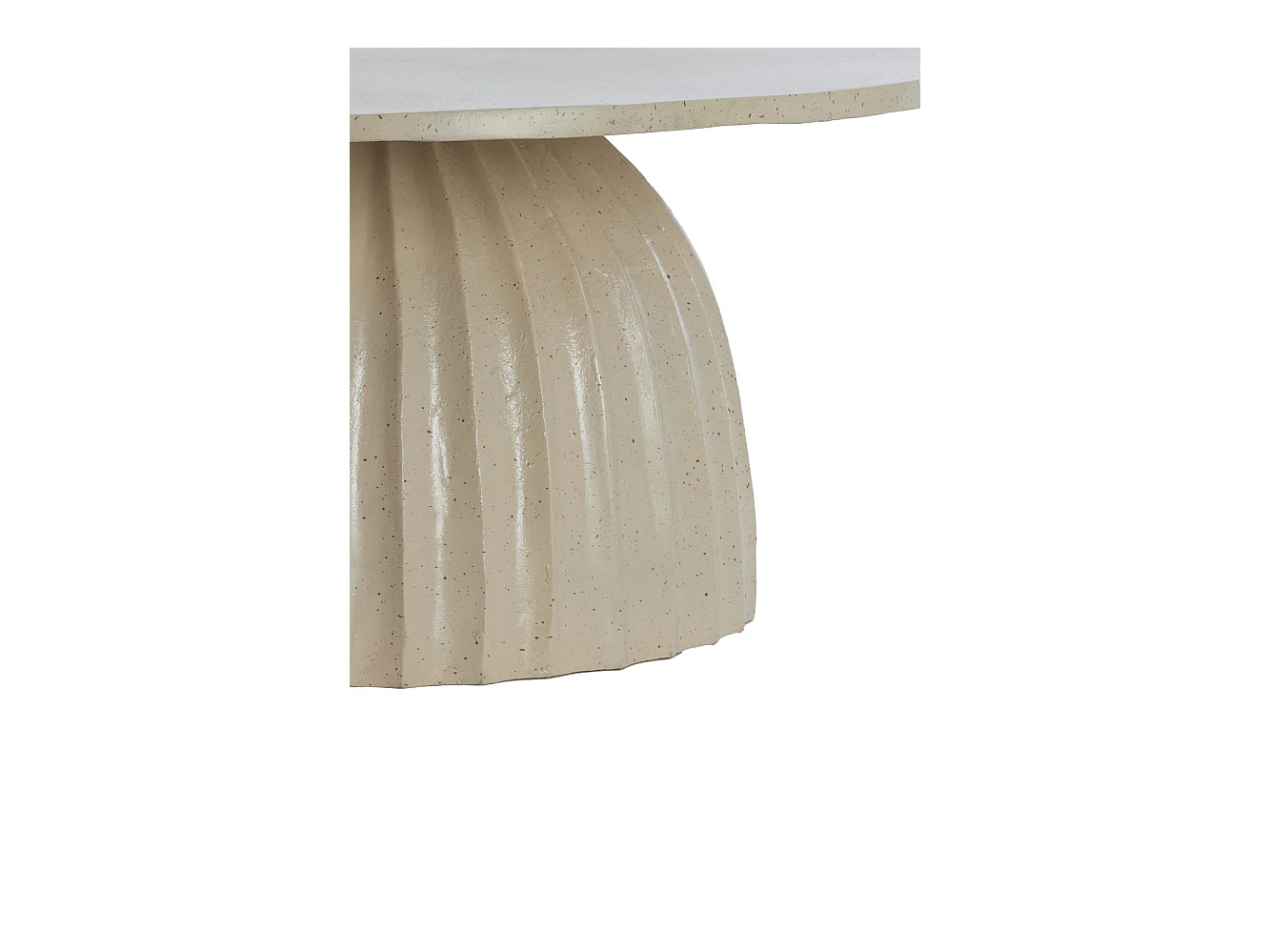 Beistelltisch VEGLIA - Ø70x33,5cm - Braun