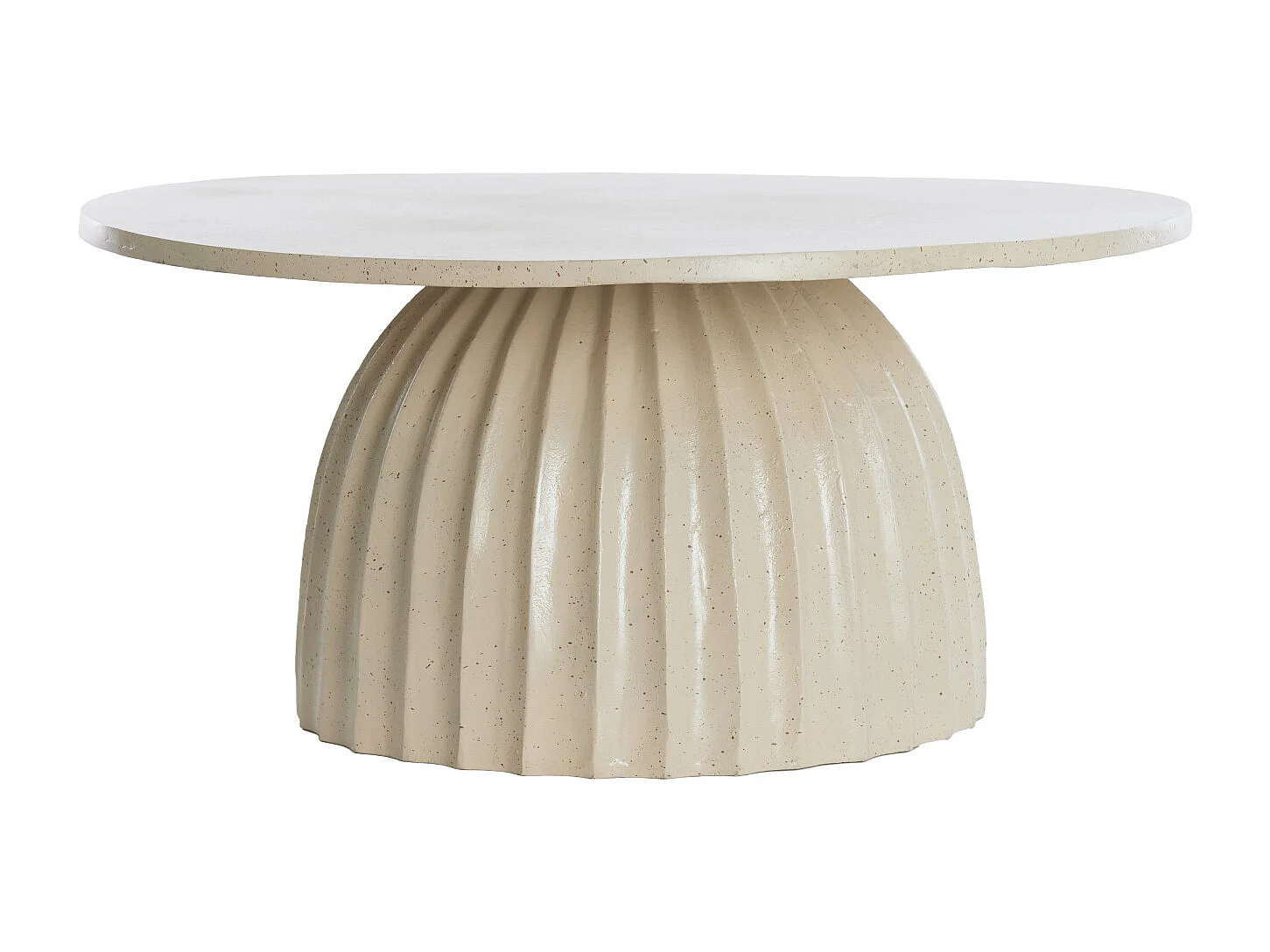 Table d'appoint VEGLIA - Ø70x33,5cm - Marron