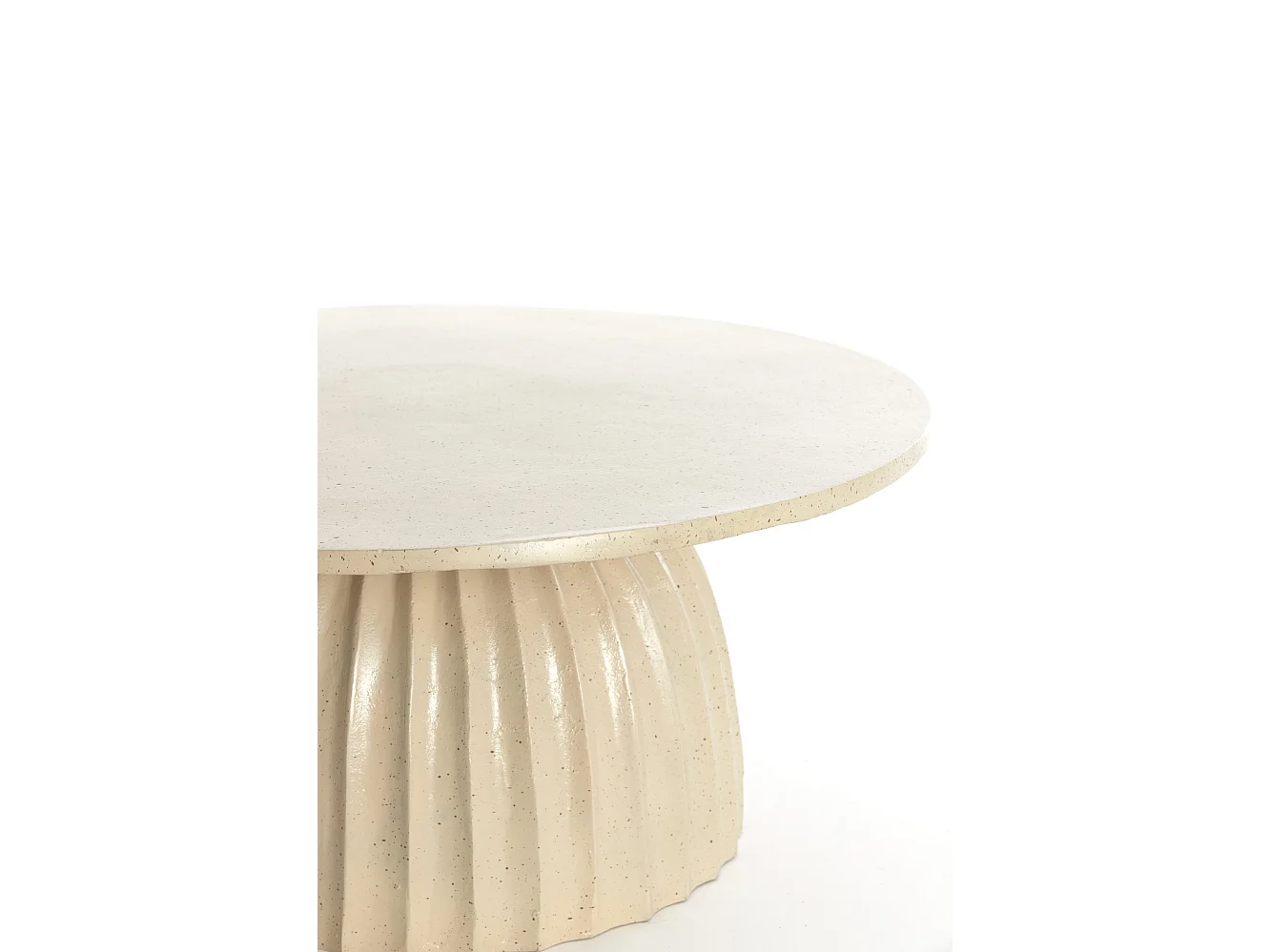 Table d'appoint VEGLIA - Ø70x33,5cm - Marron