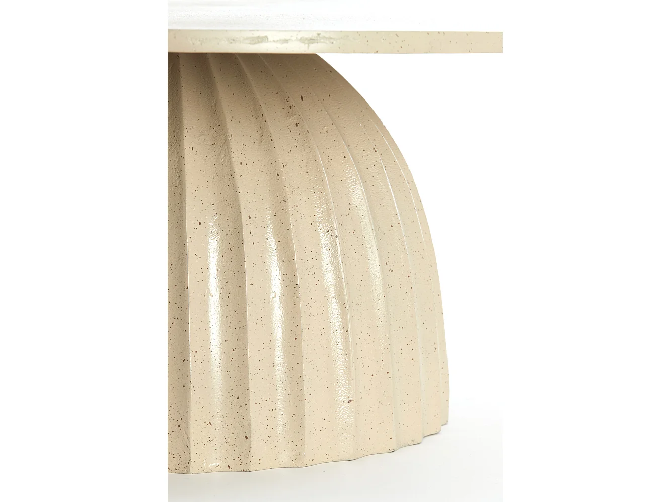 Table d'appoint VEGLIA - Ø70x33,5cm - Marron