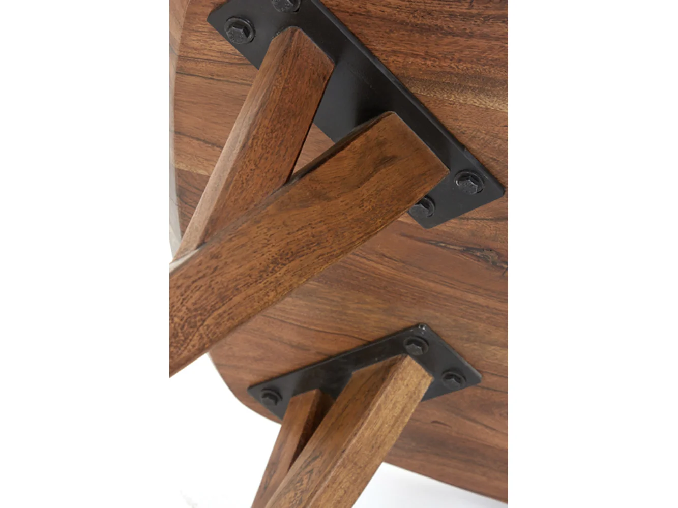 Salontafel QUENZA - 120x65x40cm - Bruin