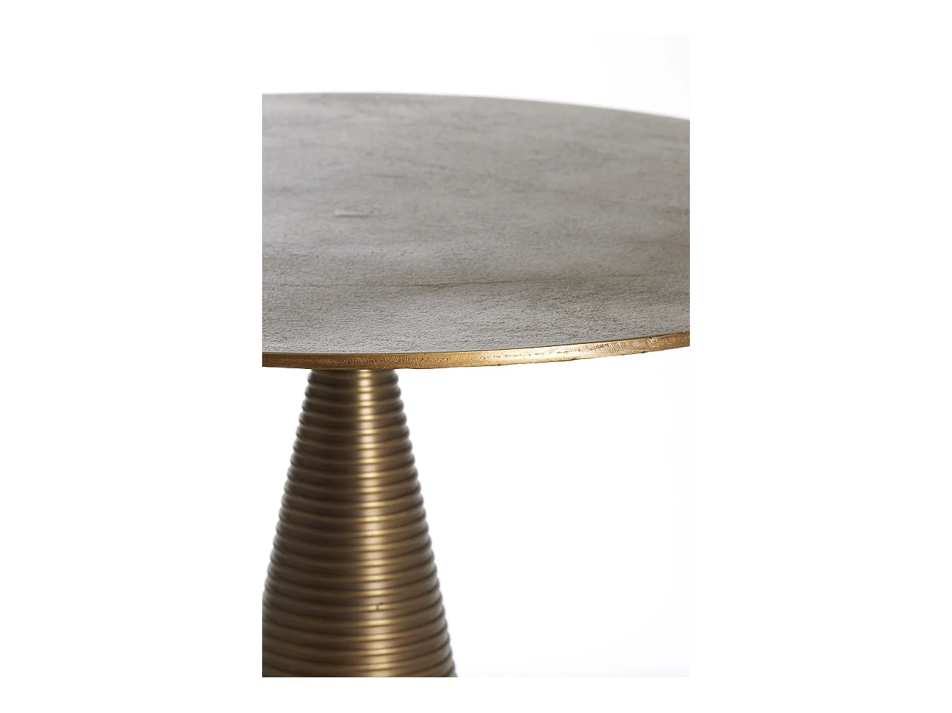 Salontafel BAHIA - Ø60x39cm - Brons