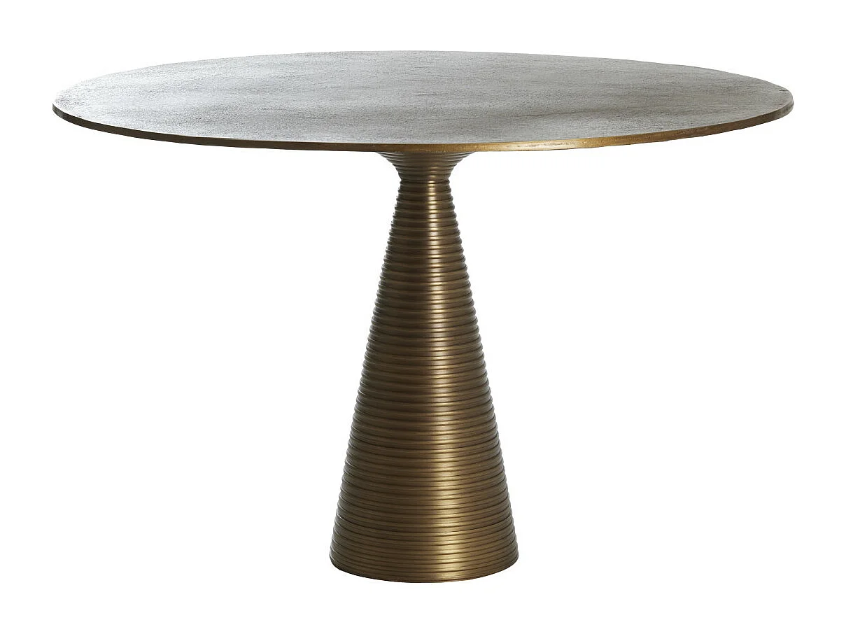 Table basse BAHIA - Ø60x39cm - Bronze