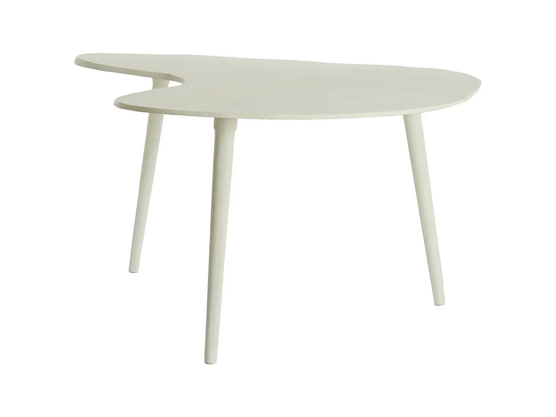 Table d'appoint LINOS - 80x60x36cm - Blanc