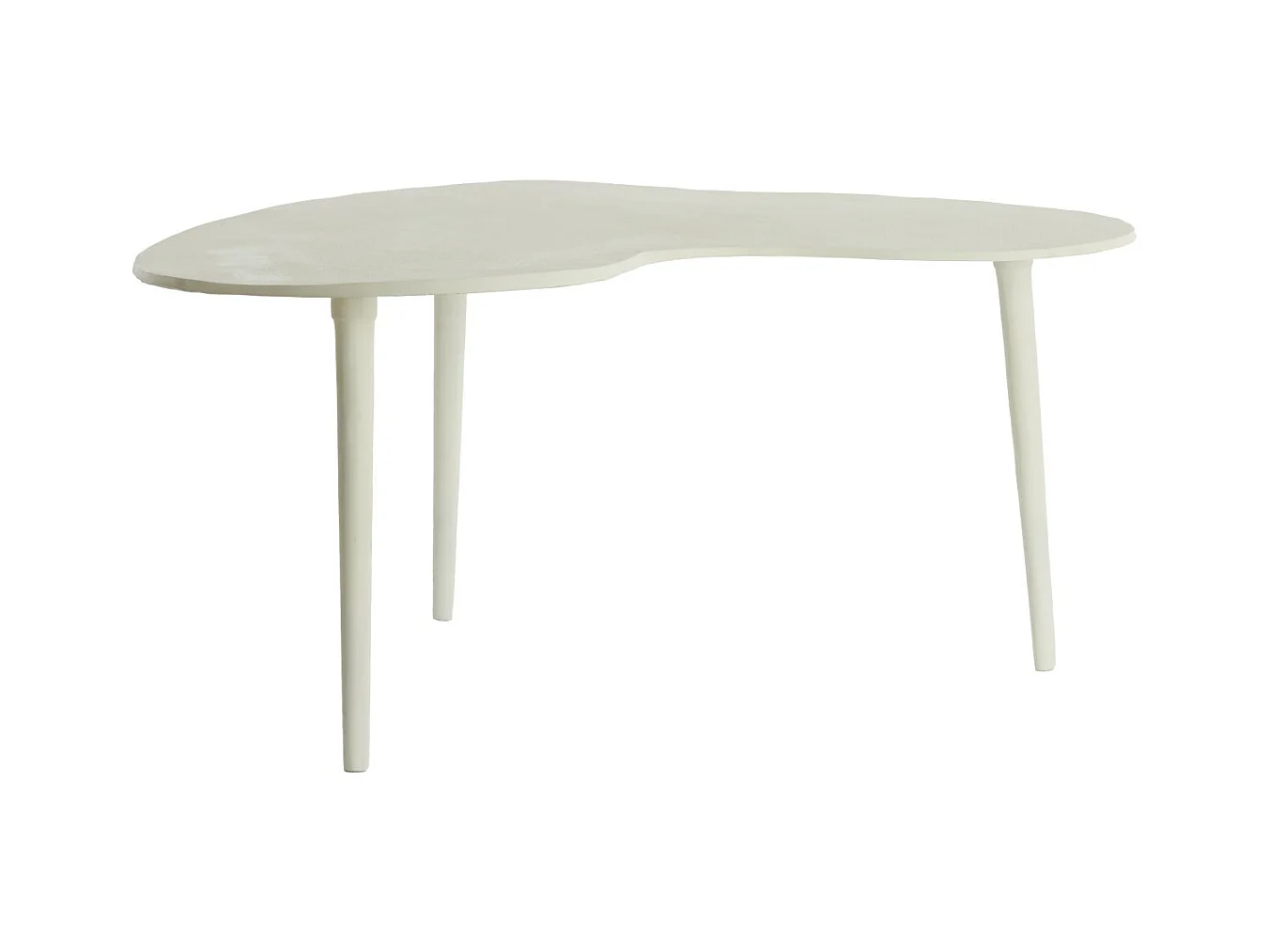 Bijzettafel LINOS - 80x60x36cm - Wit