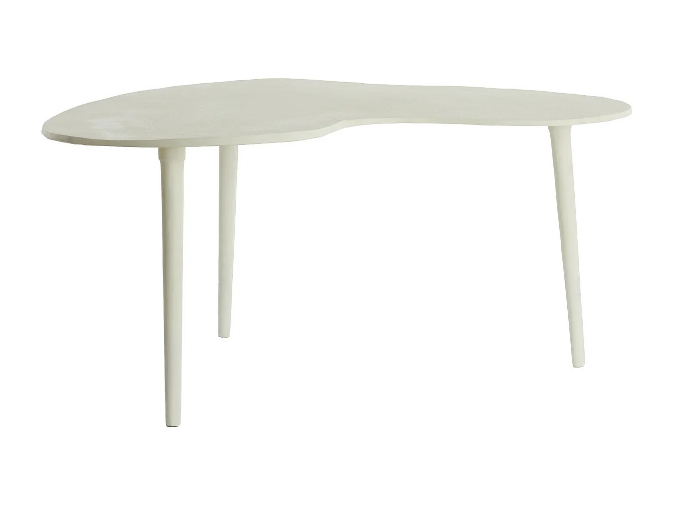 Table d'appoint LINOS - 80x60x36cm - Blanc