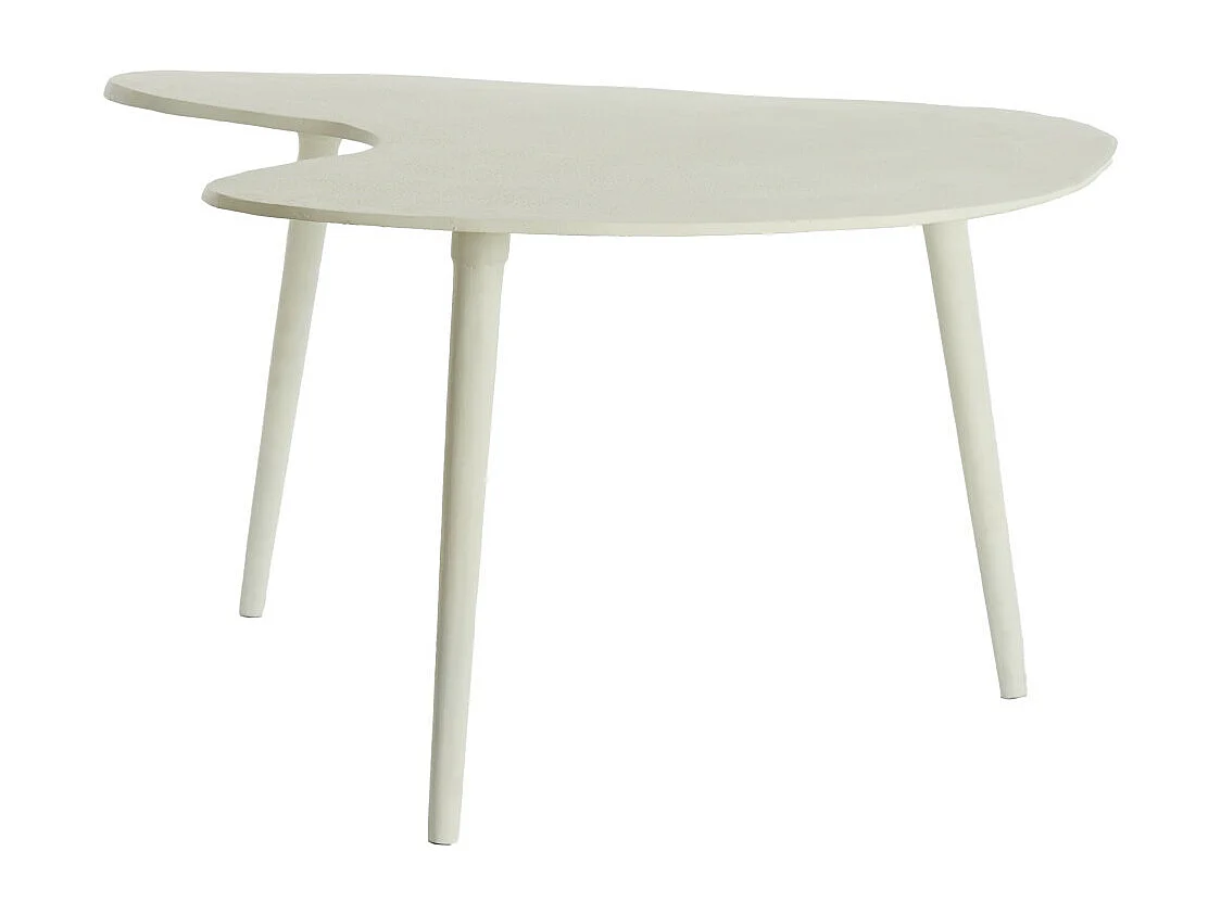 Table d'appoint LINOS - 80x60x36cm - Blanc