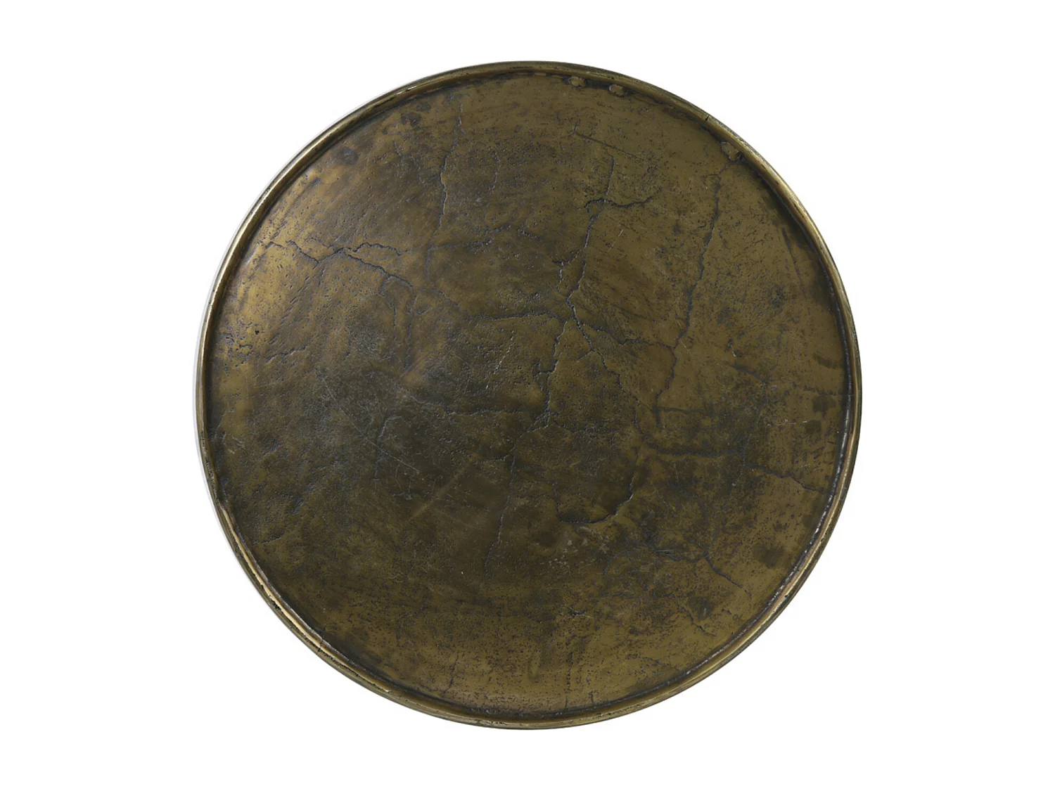 Table d'appoint BABINA - Ø67,5x37cm - Bronze