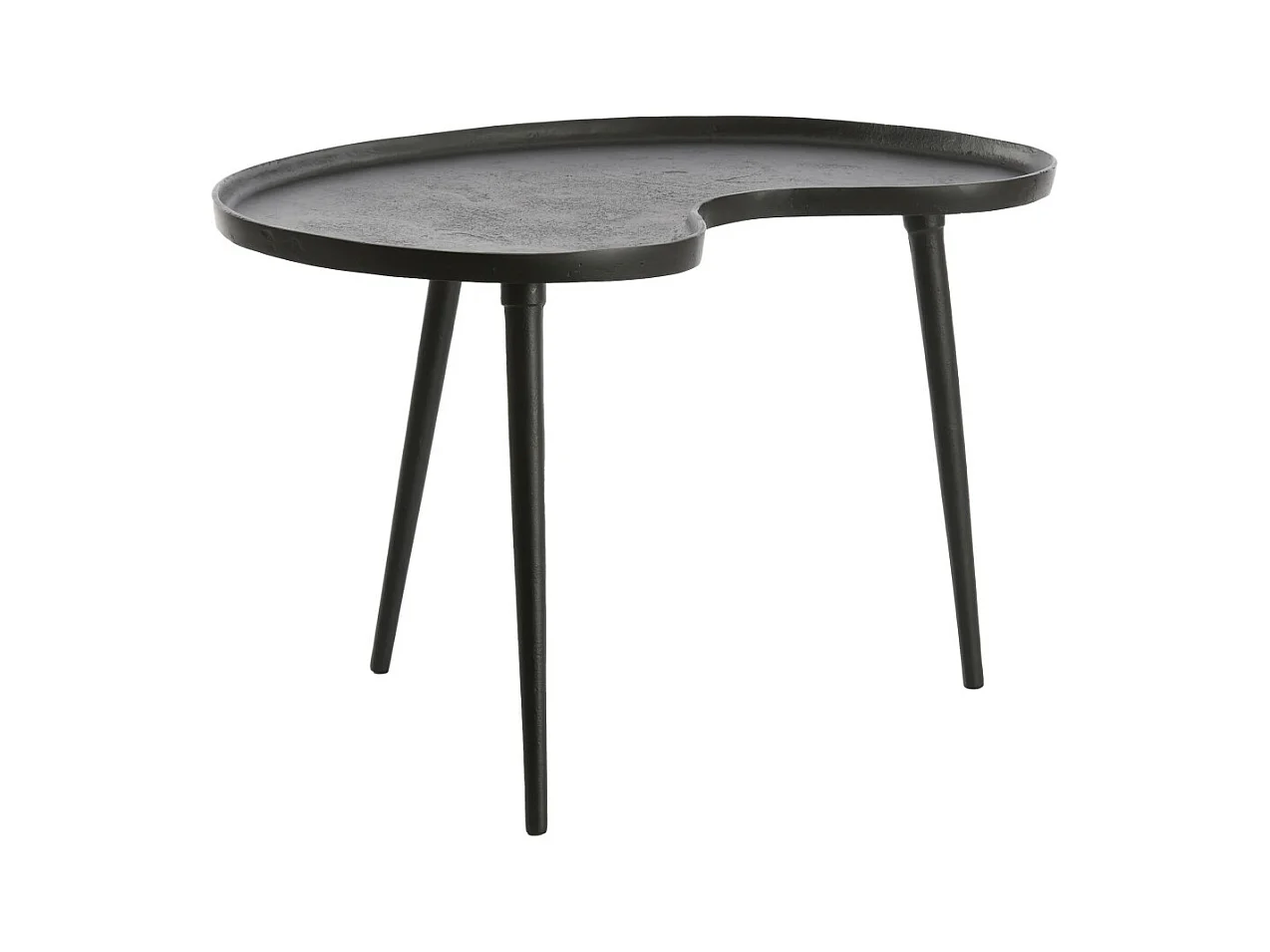 Table d'appoint LIENZ - 67x49x41cm - Noir