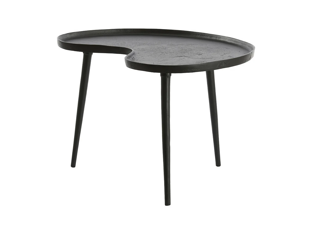 Table d'appoint LIENZ - 67x49x41cm - Noir
