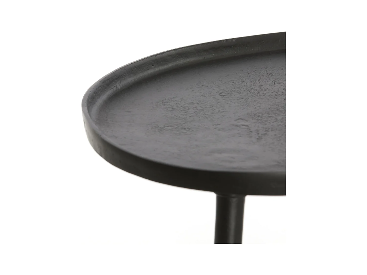 Table d'appoint LIENZ - 67x49x41cm - Noir