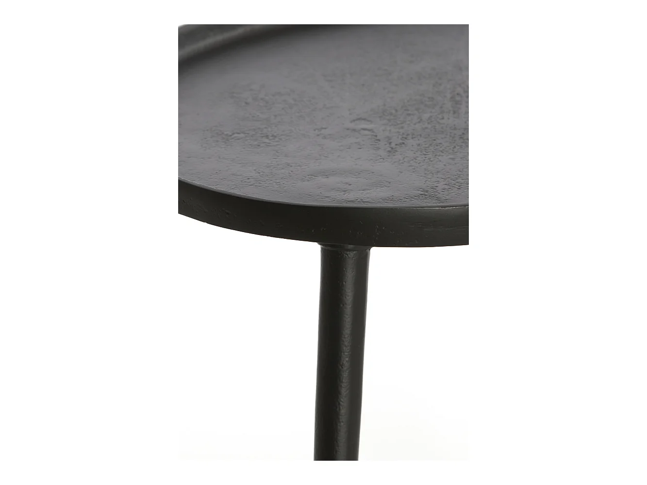 Table d'appoint LIENZ - 67x49x41cm - Noir