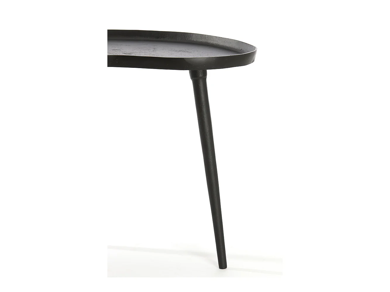 Table d'appoint LIENZ - 67x49x41cm - Noir