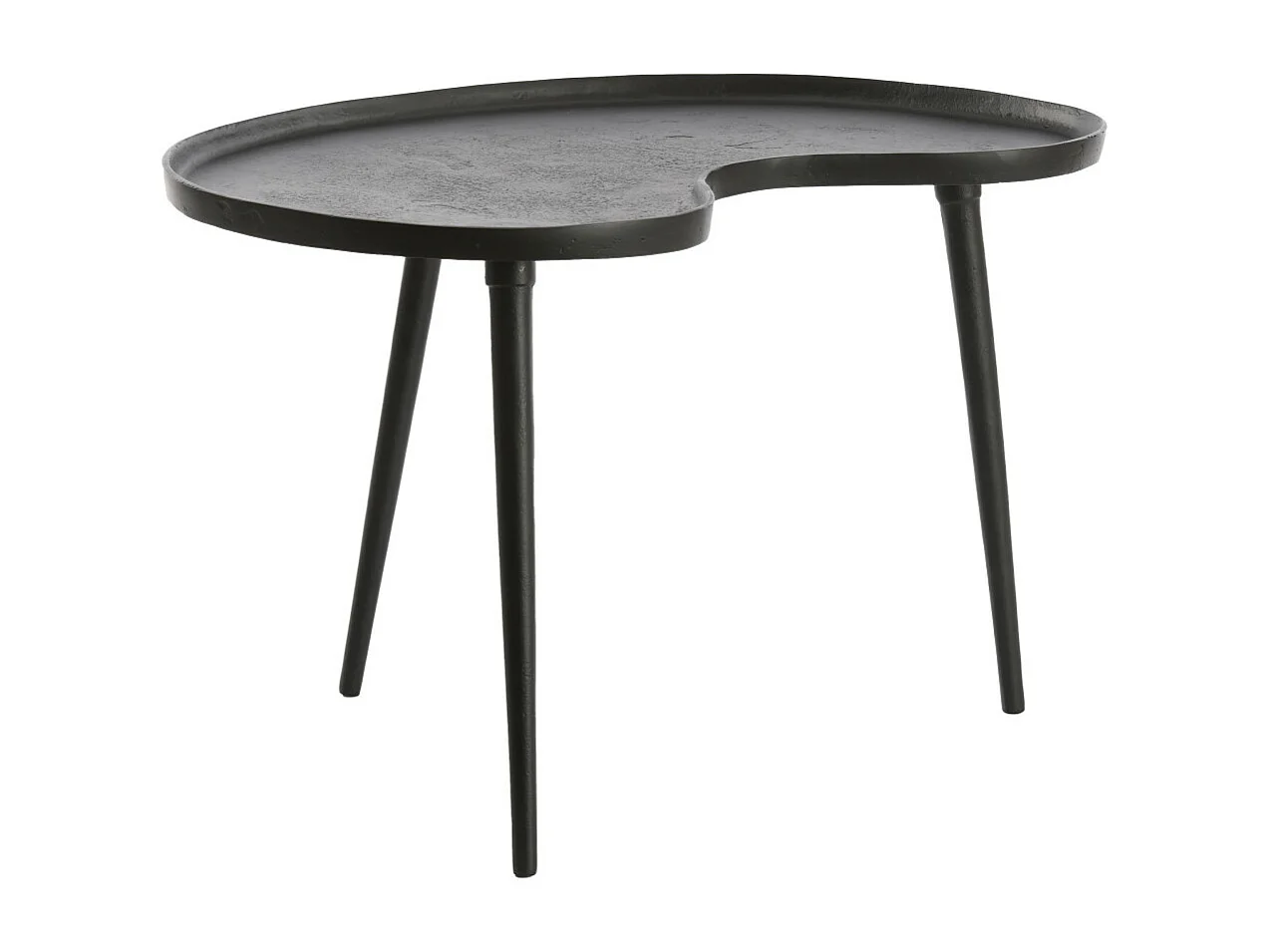 Table d'appoint LIENZ - 67x49x41cm - Noir