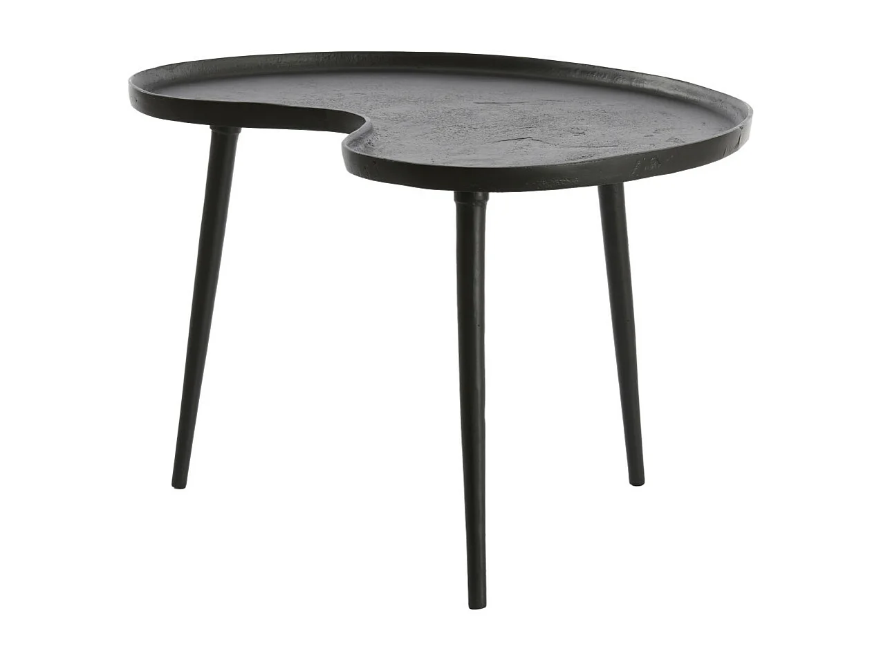 Table d'appoint LIENZ - 67x49x41cm - Noir