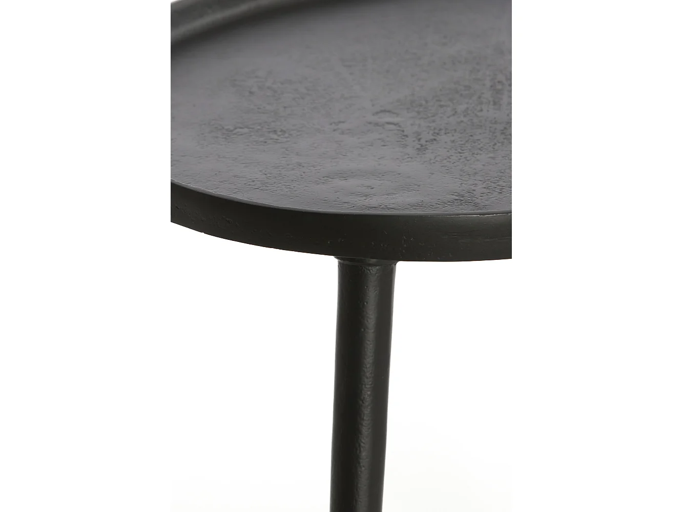 Table d'appoint LIENZ - 67x49x41cm - Noir