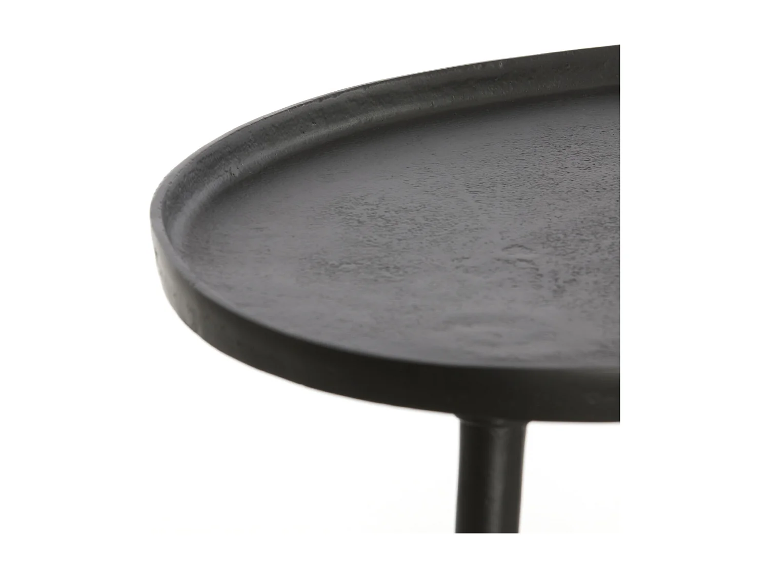 Table d'appoint LIENZ - 67x49x41cm - Noir