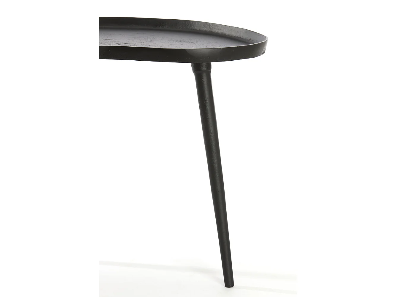 Table d'appoint LIENZ - 67x49x41cm - Noir