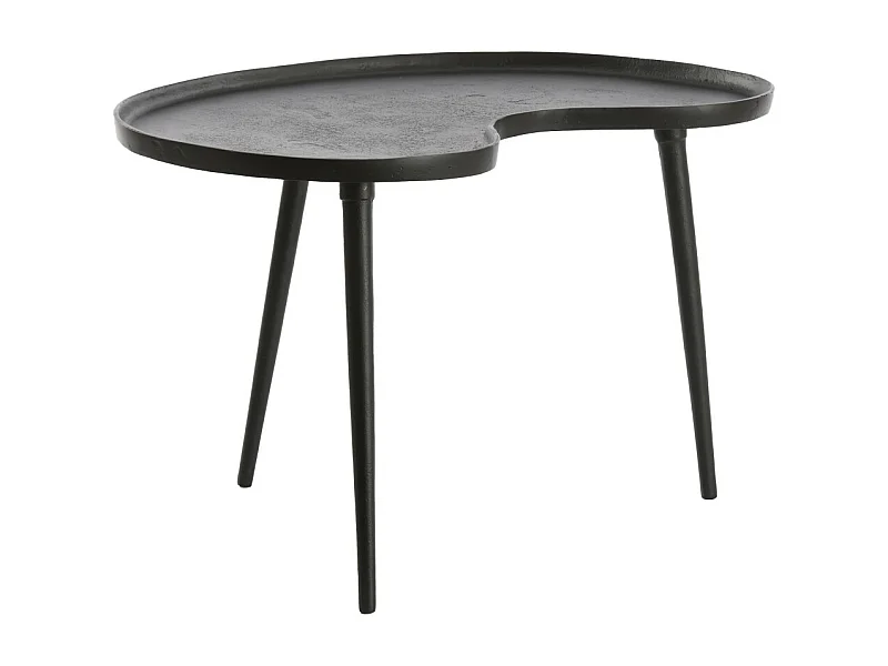 Table d'appoint LIENZ - 67x49x41cm - Noir