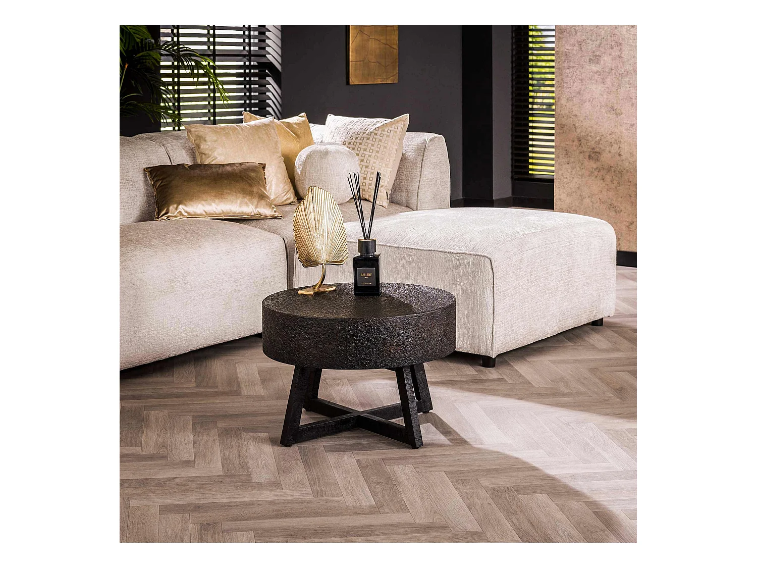 Table basse Ø60 Low Bulky Ferro