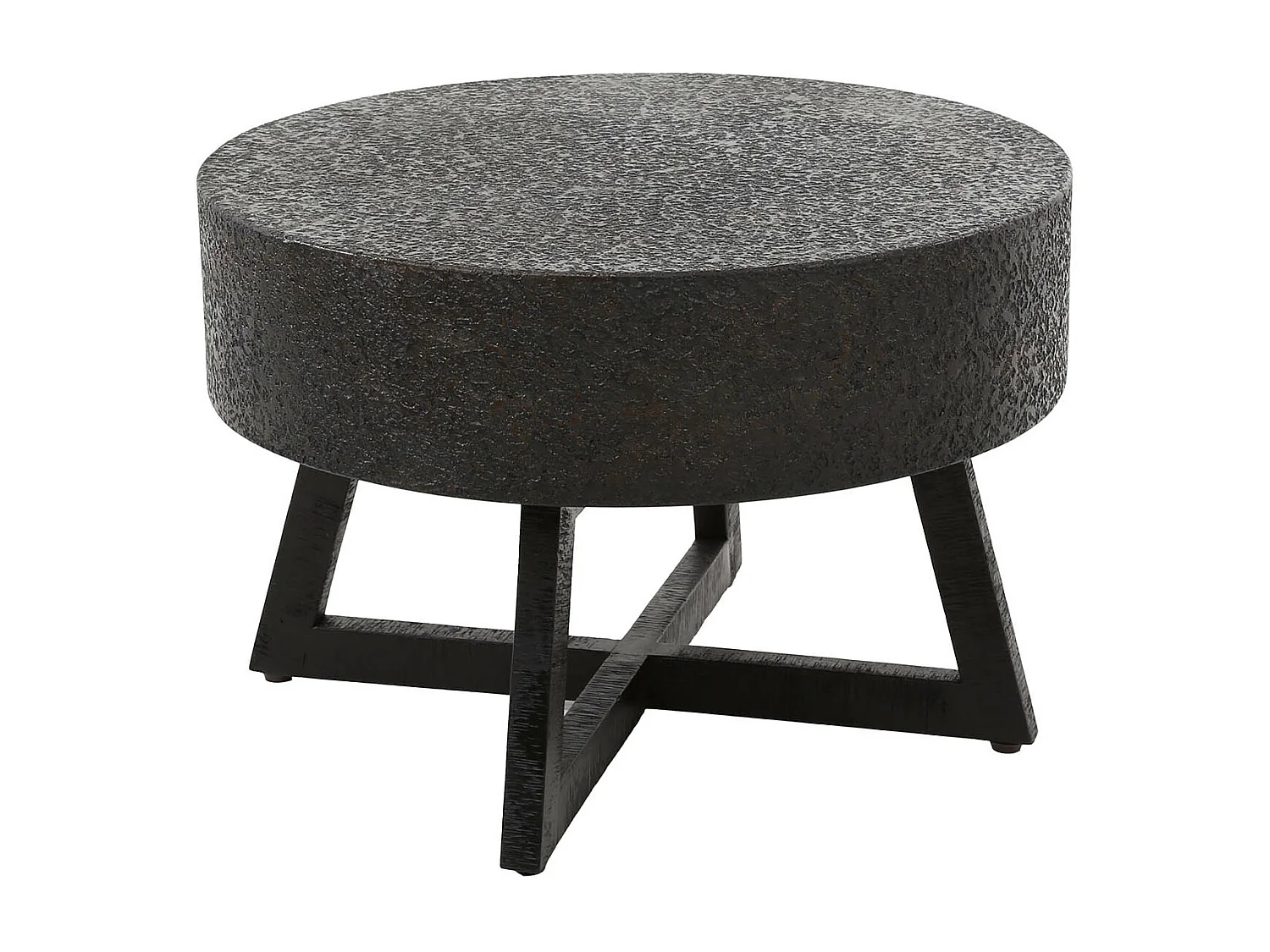 Couchtisch Ø60 Low Bulky Ferro