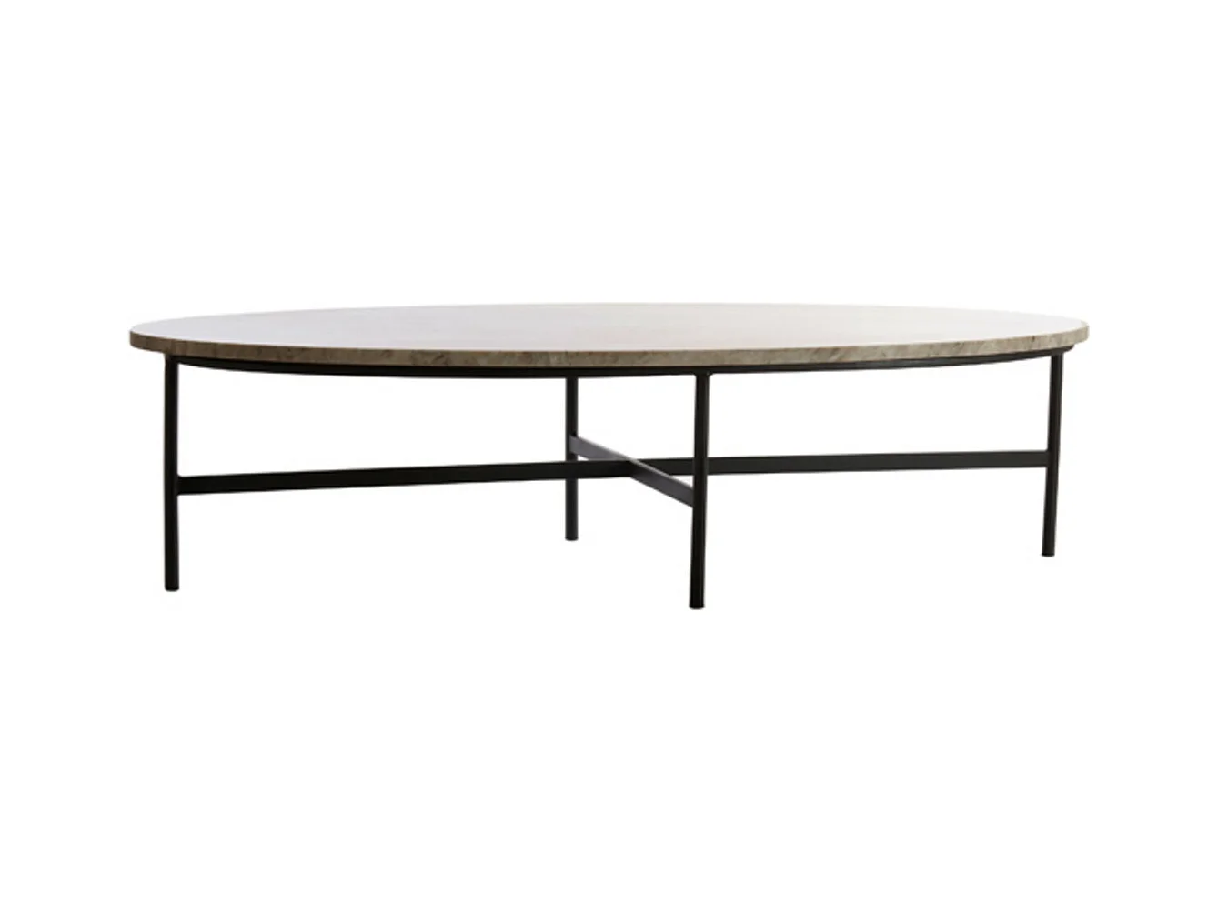 Salontafel LOES - 140x65x35cm - Zwart