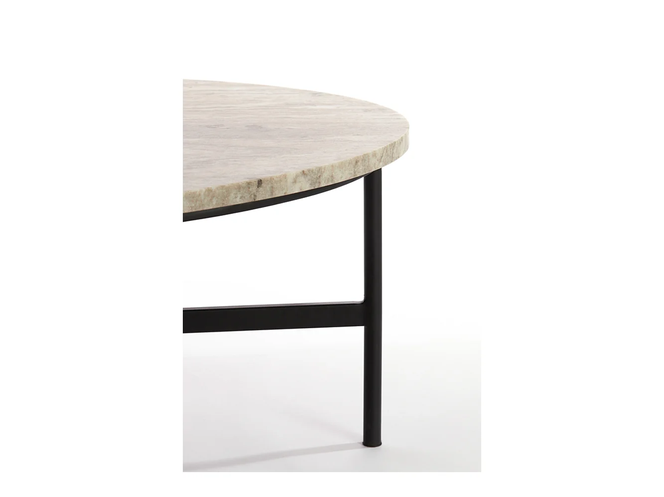 Salontafel LOES - 140x65x35cm - Zwart