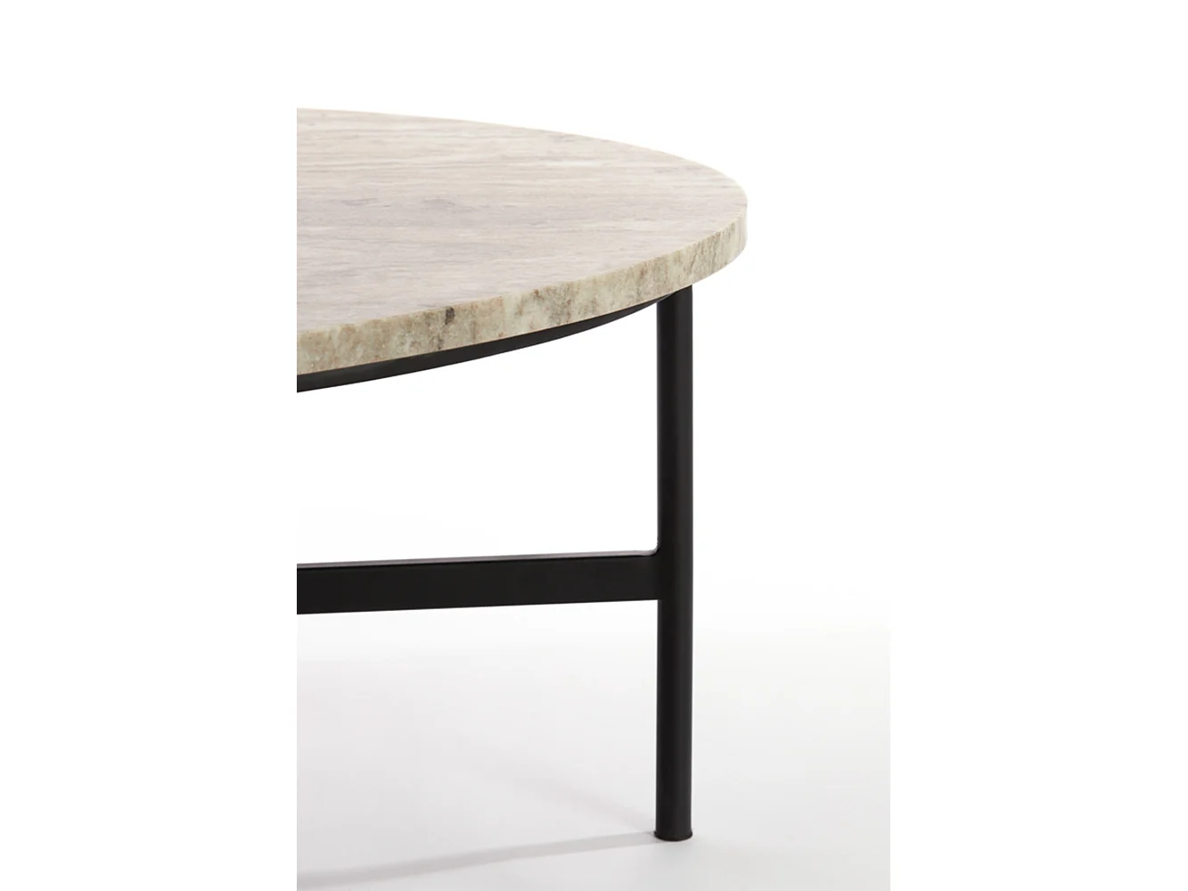 Table basse LOES - 140x65x35cm - Noir