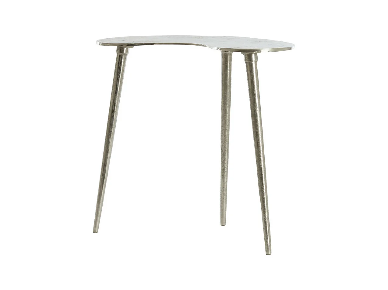 Bijzettafel LINOS - 53x30x48cm - Zilver