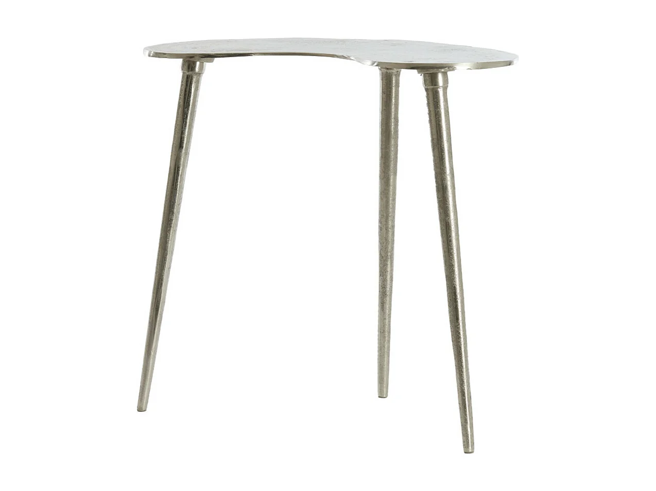 Table d'appoint LINOS - 53x30x48cm - Argent