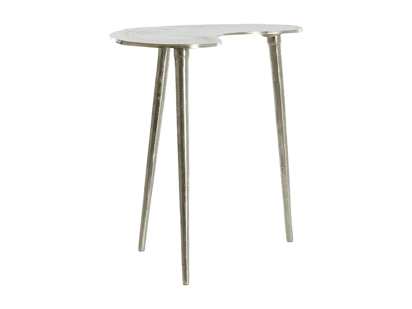 Table d'appoint LINOS - 53x30x48cm - Argent