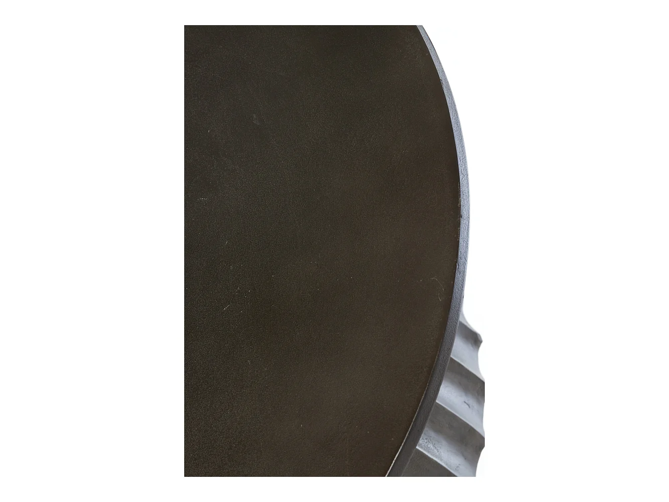 Beistelltisch VEGLIA - Ø70x33,5cm - Braun