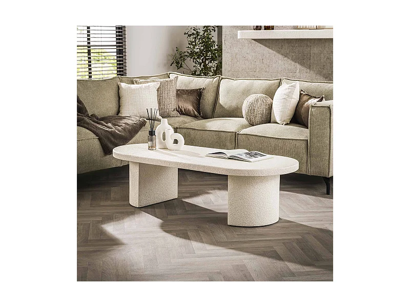 Couchtisch 150 Arch Stone - Marmorverbundstoff