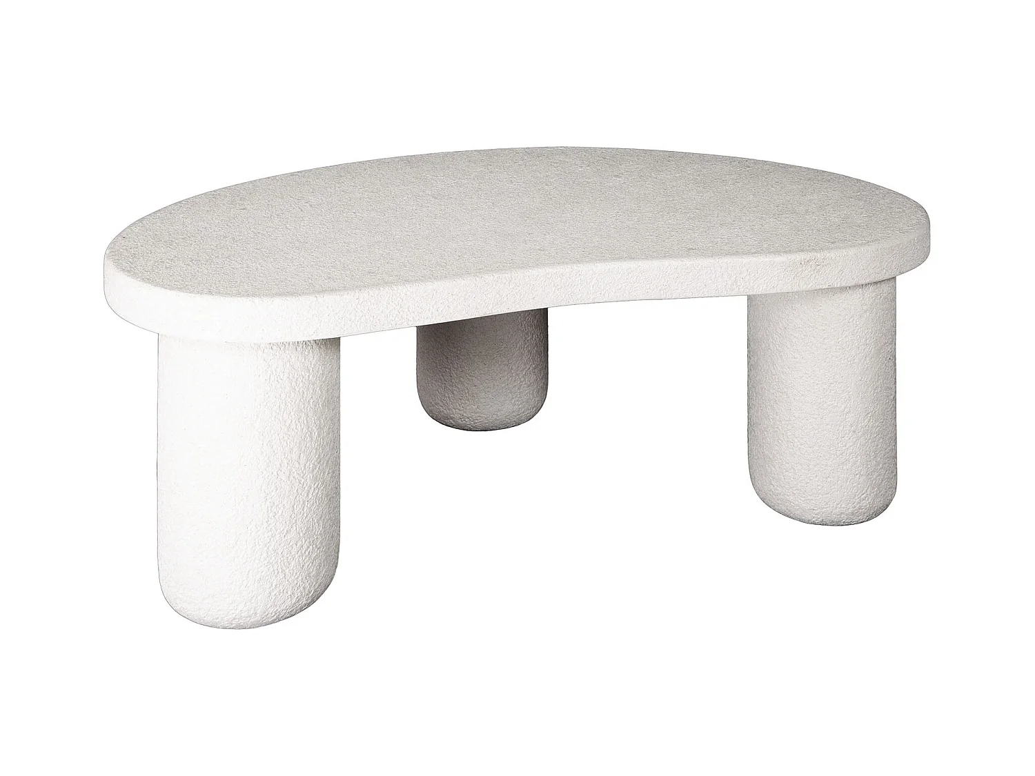 Table basse XL Organic Pebble - Marbre composite