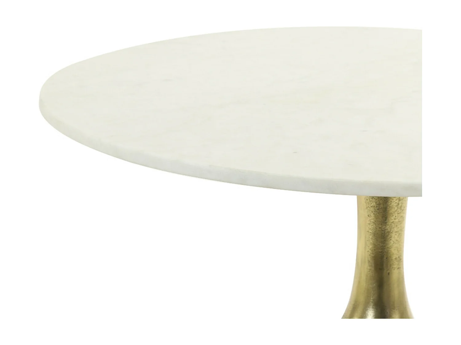 Salontafel RICKERD - Ø76x36cm - Wit