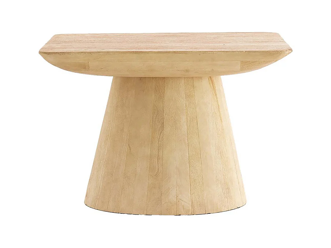Table d'appoint DEGO - 60x60x41cm - Marron