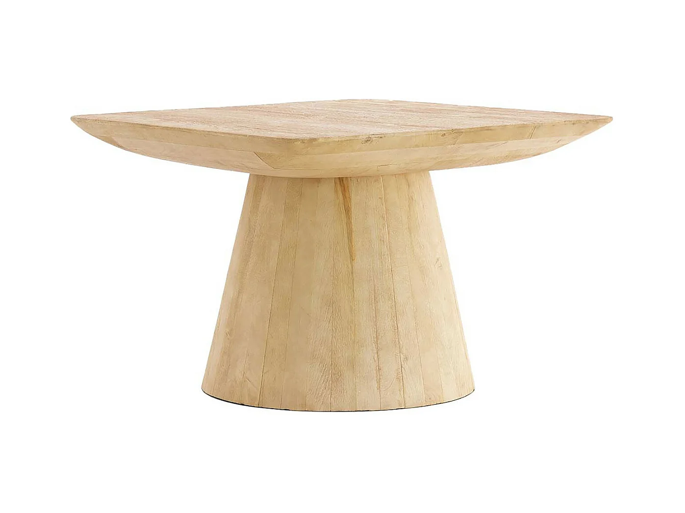 Table d'appoint DEGO - 60x60x41cm - Marron