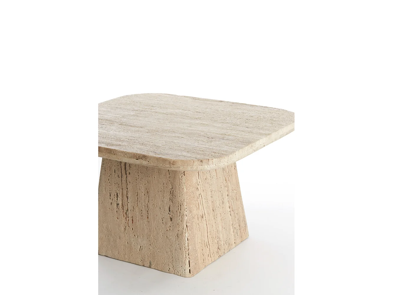 Table basse KEPAMI - Ø60x36cm - Marron