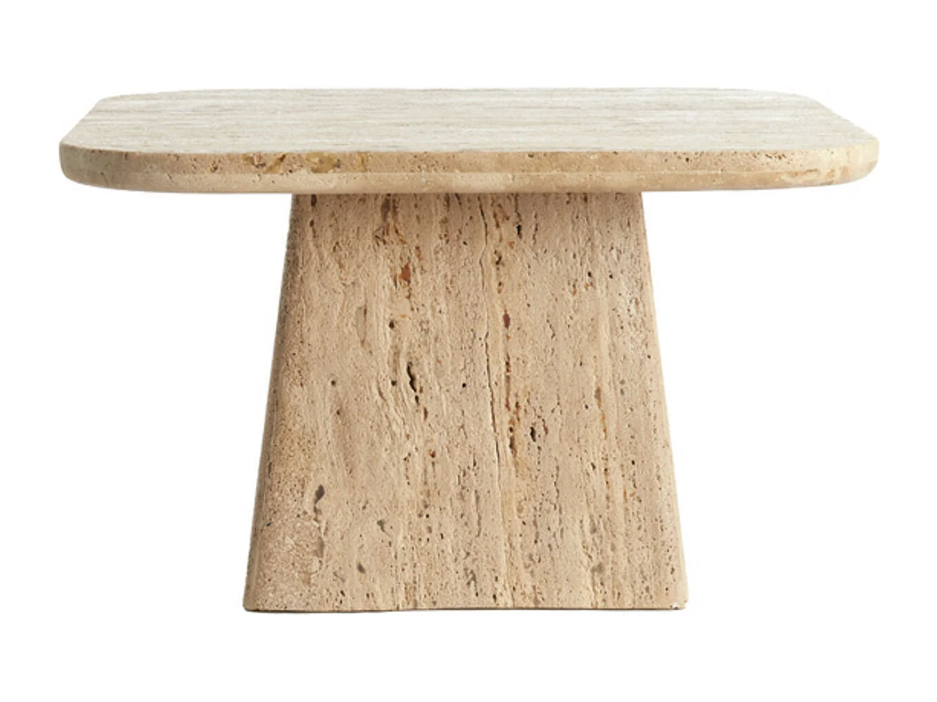 Table basse KEPAMI - Ø60x36cm - Marron