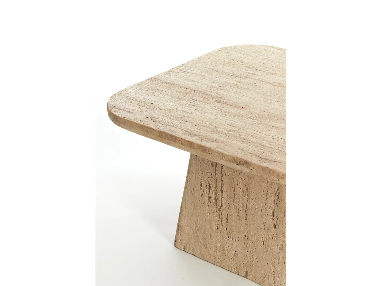 Table basse KEPAMI - Ø60x36cm - Marron