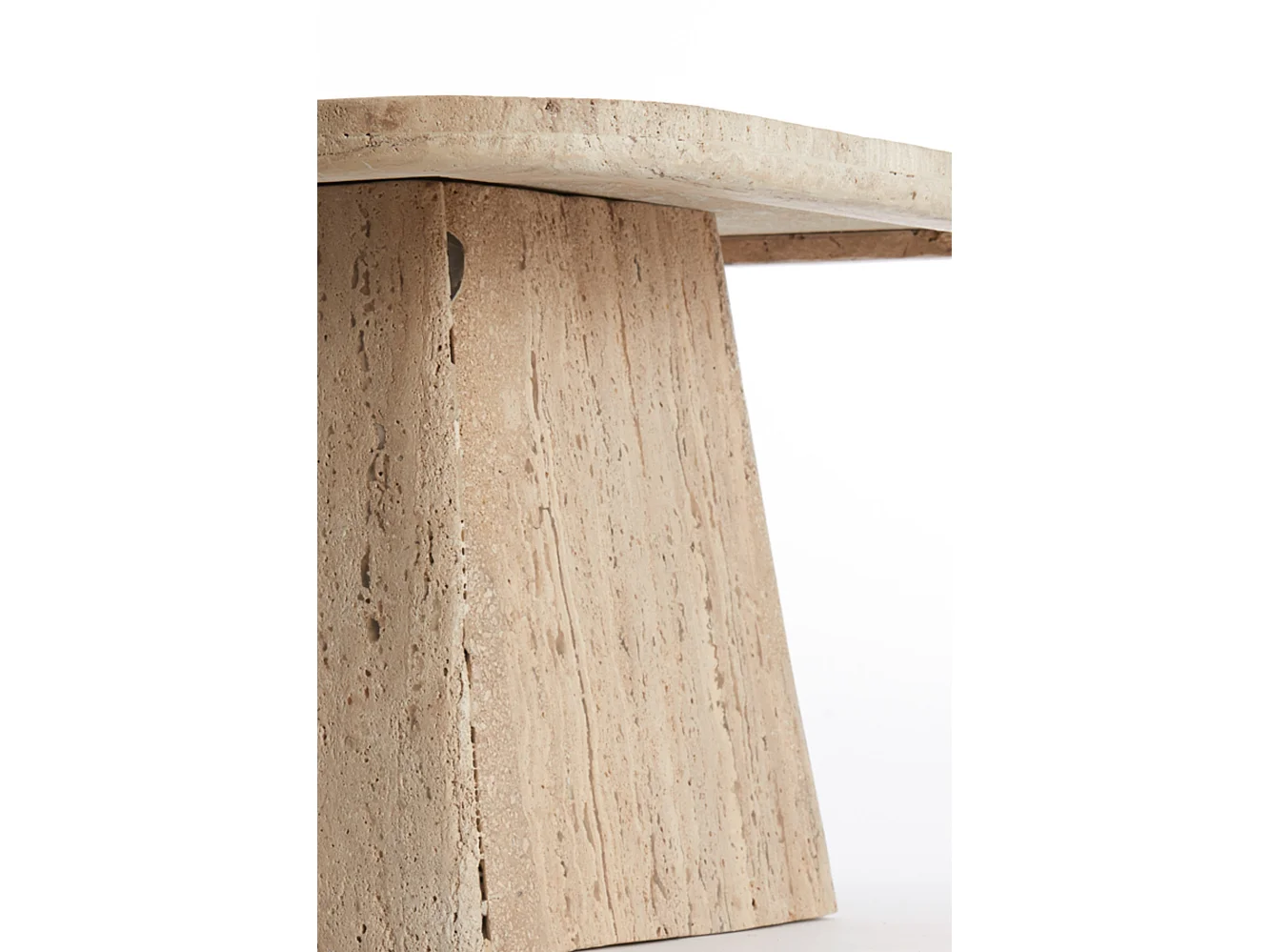 Table basse KEPAMI - Ø60x36cm - Marron