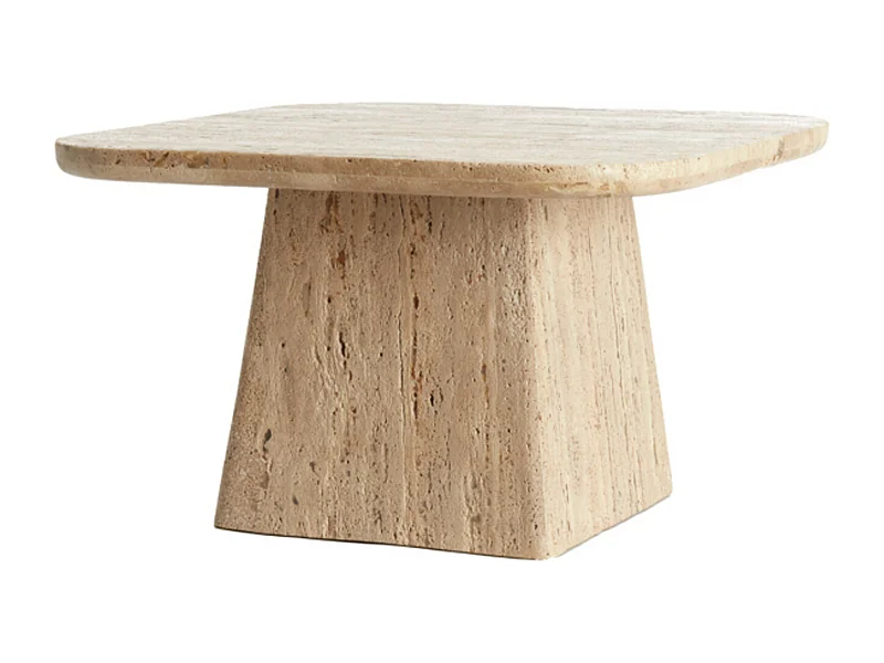 Table basse KEPAMI - Ø60x36cm - Marron