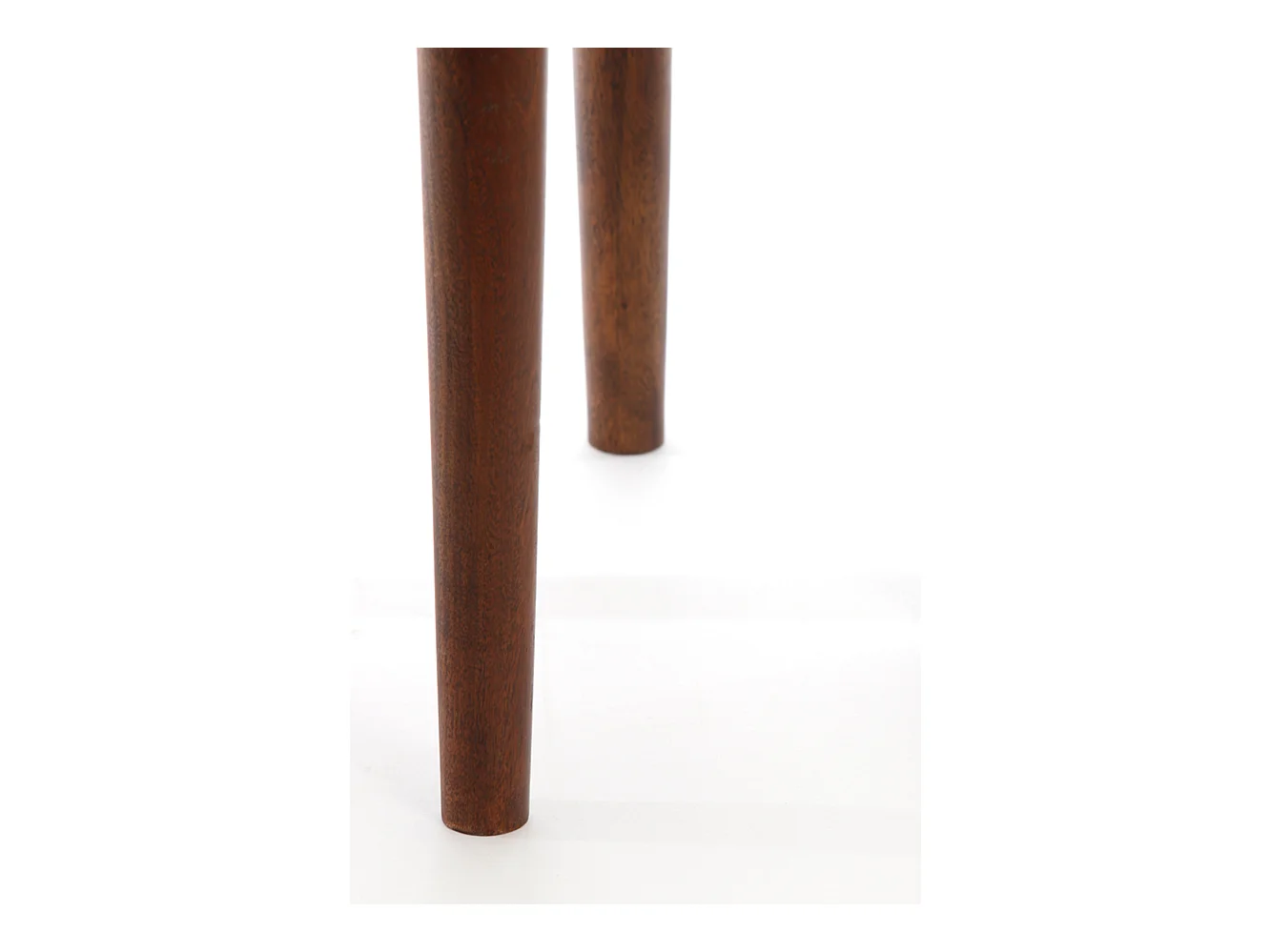 Beistelltisch QIANO - Ø49x49cm - Braun