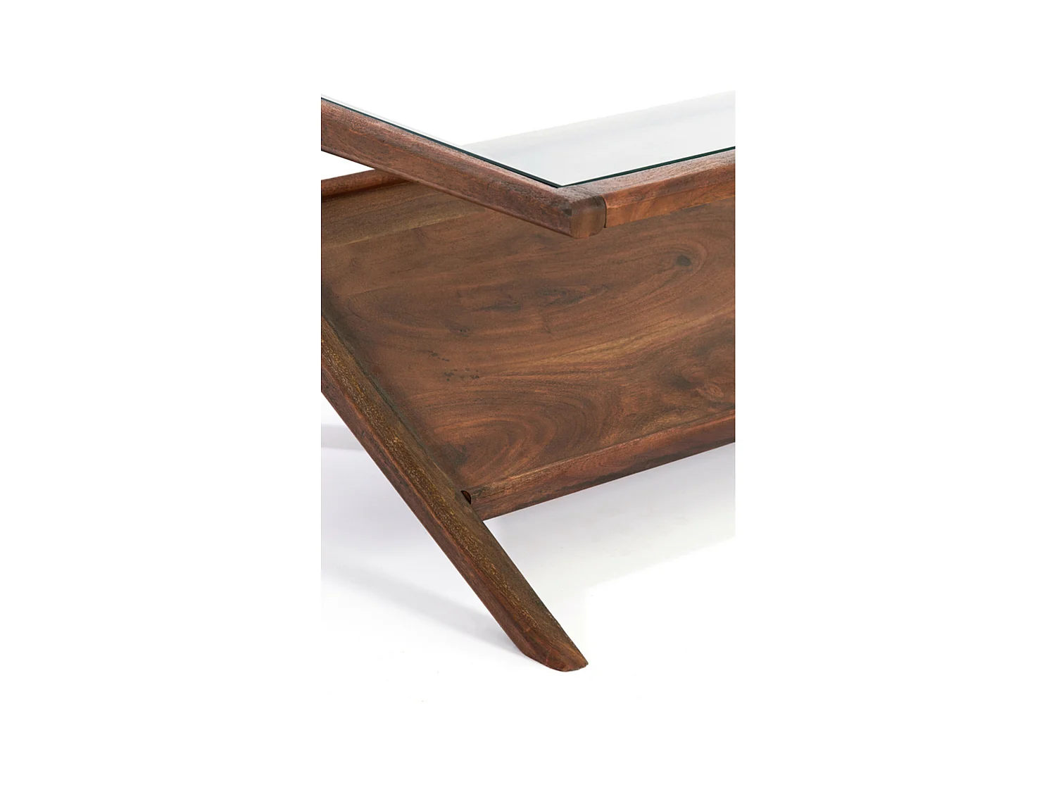 Salontafel YUKI - 112x70x41cm - Bruin