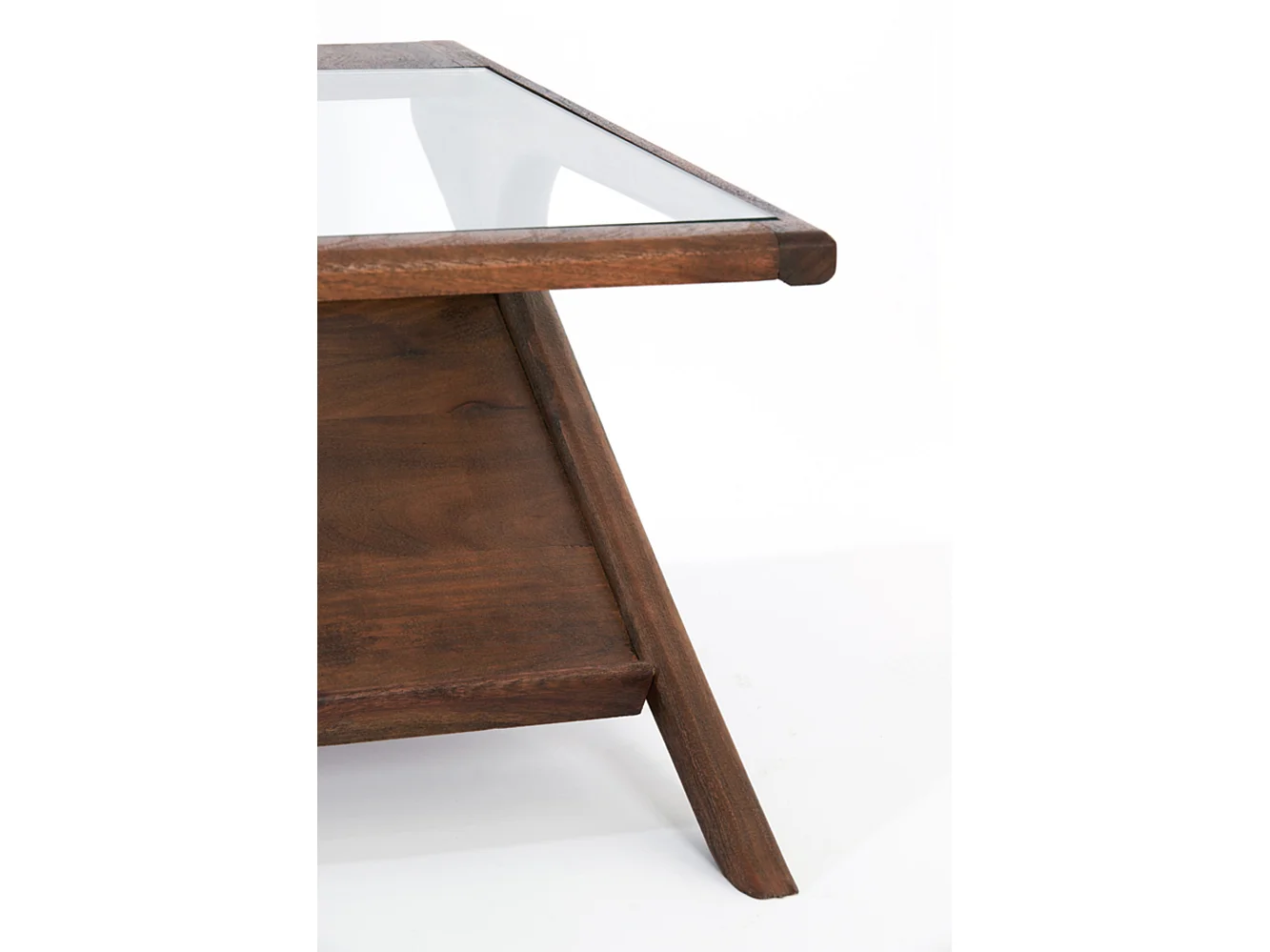 Salontafel YUKI - 112x70x41cm - Bruin