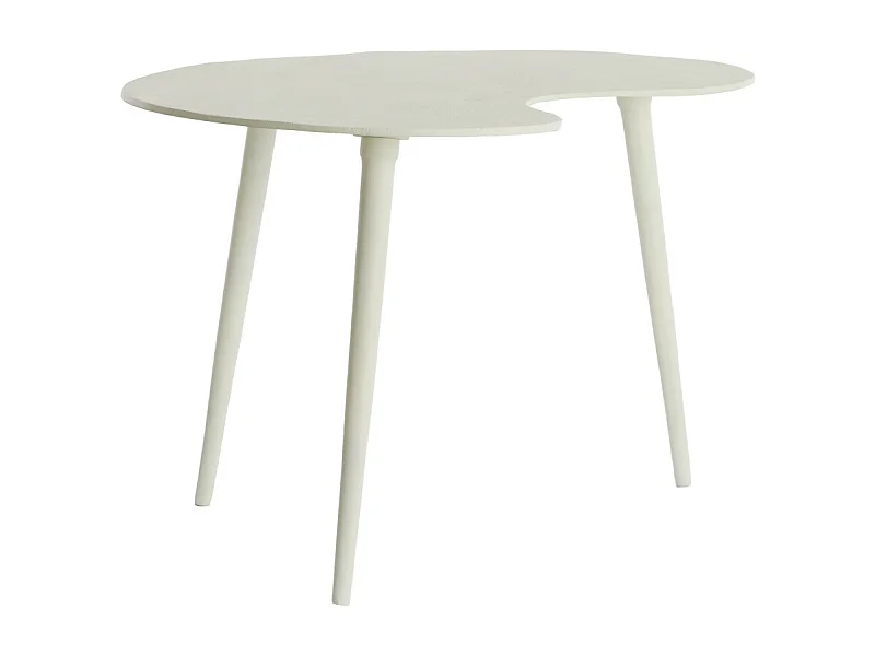 Table d'appoint LINOS - 67x49x41cm - Blanc