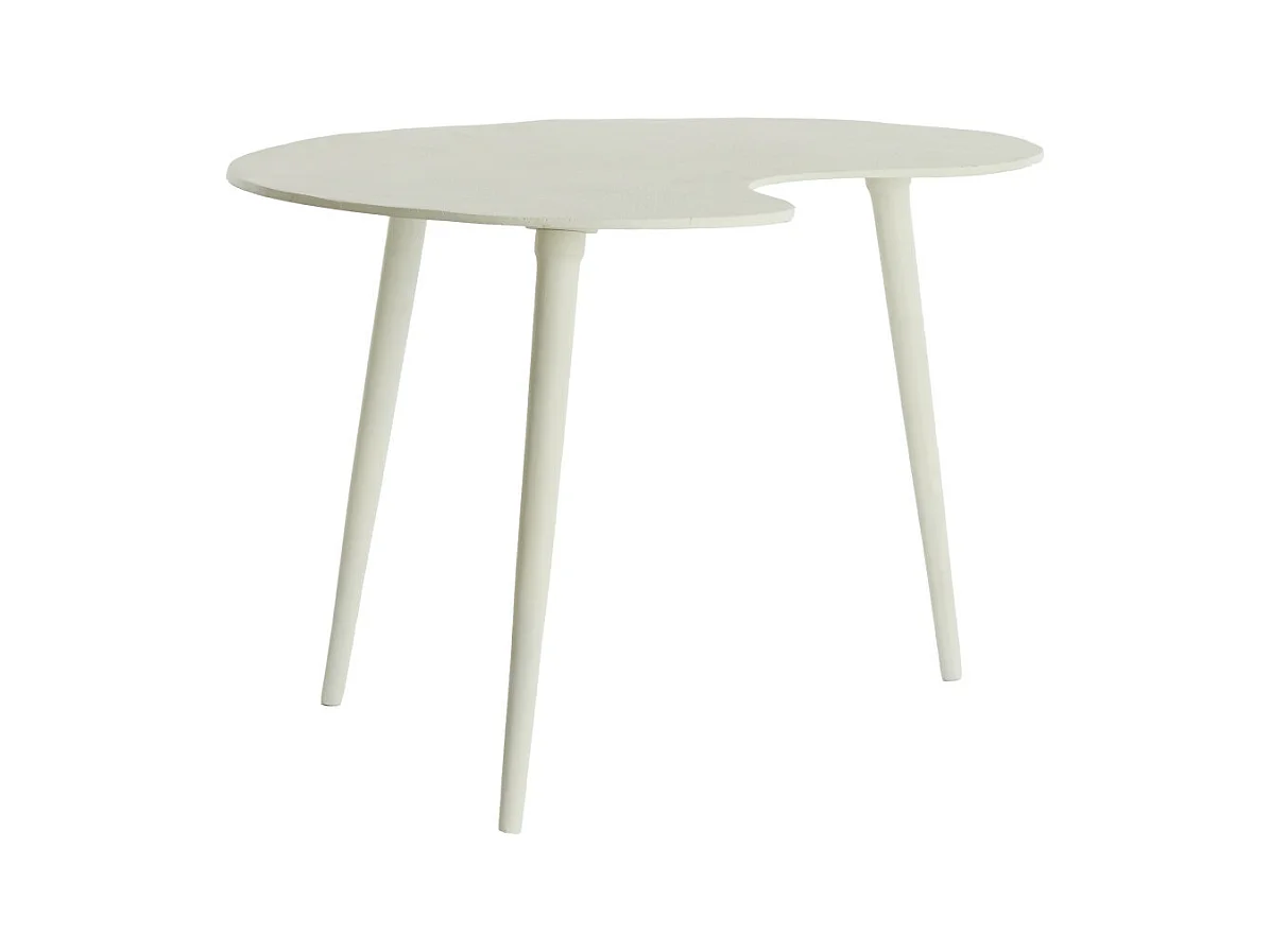 Table d'appoint LINOS - 67x49x41cm - Blanc