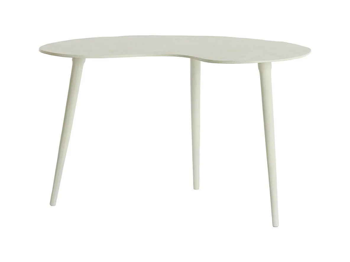 Table d'appoint LINOS - 67x49x41cm - Blanc